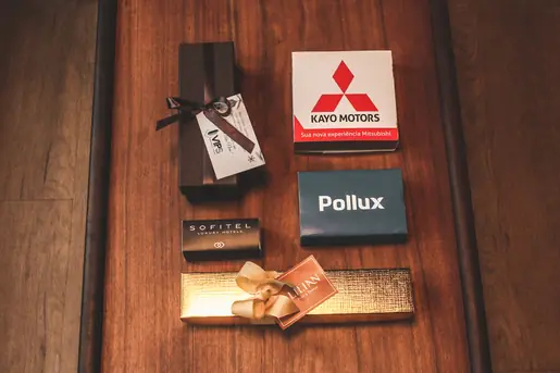 Embalagens de chocolate